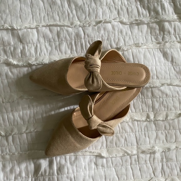 Beige Mules Slides - Picture 7 of 7